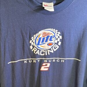 Chase Authentics Navy Racing Tee